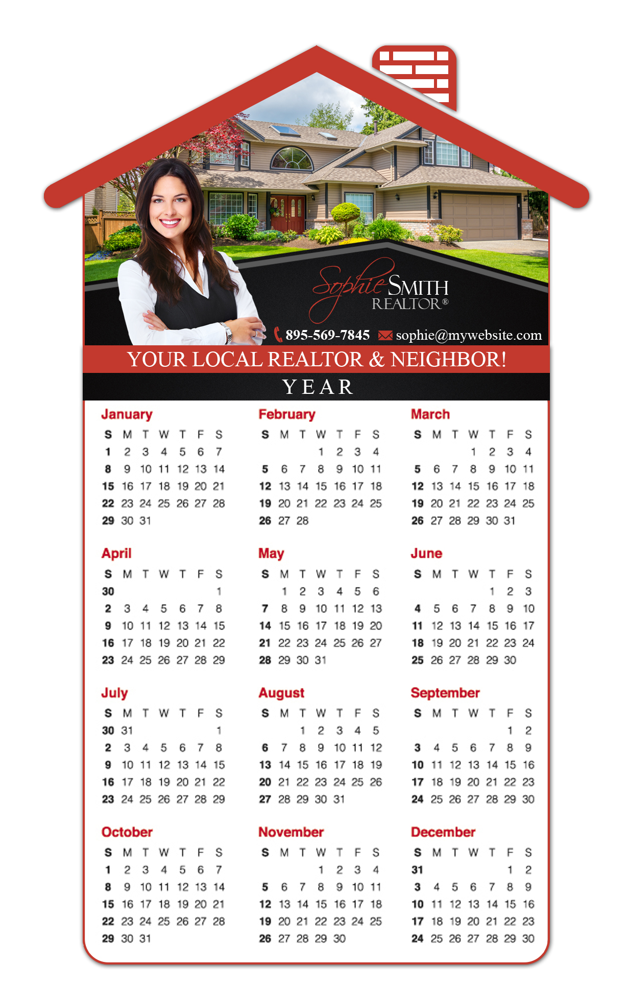 Real Estate Calendars | Real Estate Calendar Magnets, Real Estate Magnetic Calendars, Real Estate Promotional Calendars, Real Estate Refrigerator Magnets