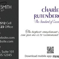 Charles Rutenberg Cards, Charles Rutenberg Business Cards, Charles Rutenberg Agent Cards, Charles Rutenberg Broker Cards, Charles Rutenberg Realtor Cards
