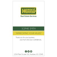 Howard Hanna Business Cards, Unique Howard Hanna Business Cards, Best Howard Hanna Business Cards, Howard Hanna Business Card Ideas