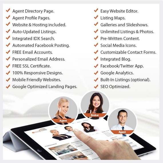 Real Estate Websites, Realtor Websites, Broker Websites, Brokerage Websites, Real Estate Office Websites