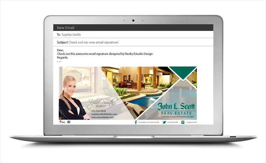 John L Scott Email Signatures | John L Scott Email Signature Templates, John L Scott Email Signature Ideas, John L Scott Email Signature Designs