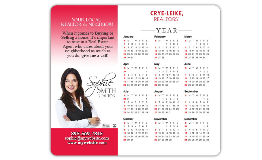 Crye Leike Realtors Calendar Magnets | Crye Leike Realtors Calendar Magnet Templates, Crye Leike Realtors Calendar Magnet Printing