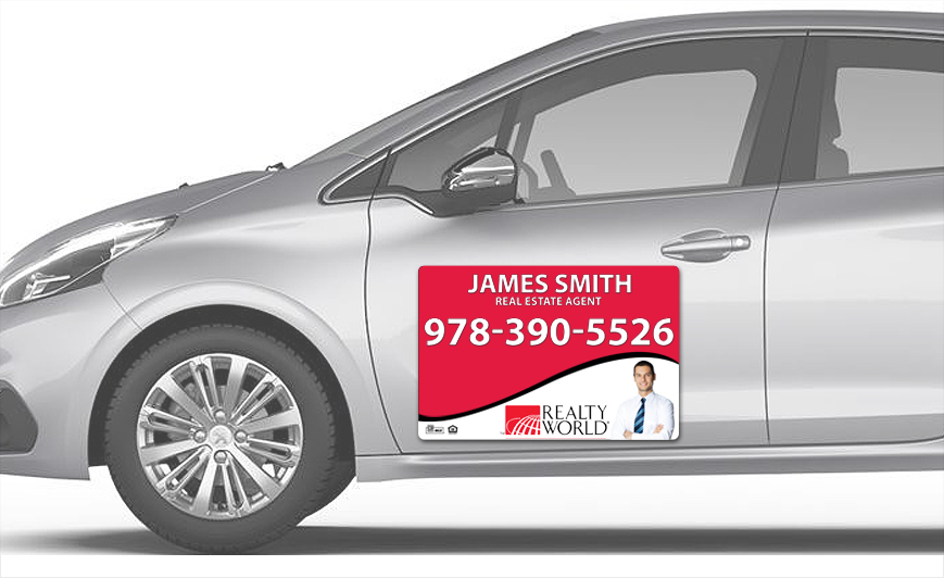 Realty World Car Magnets | Realty World Car Magnet Templates, Realty World Car Magnet Printing, Realty World Car Magnet Ideas