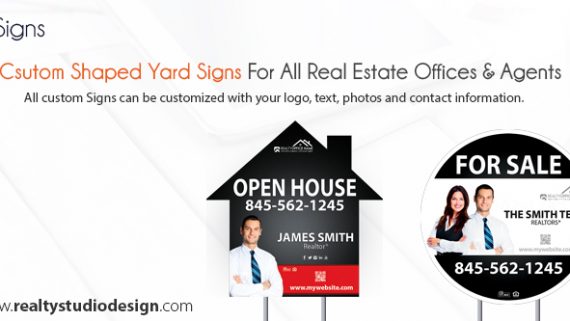Custom Shaped Realtor Signs | Custom Shaped Real Estate Signs, Custom Shaped Yard Signs, Custom Shaped Signs, Custom Shaped Real Estate Agent Signs