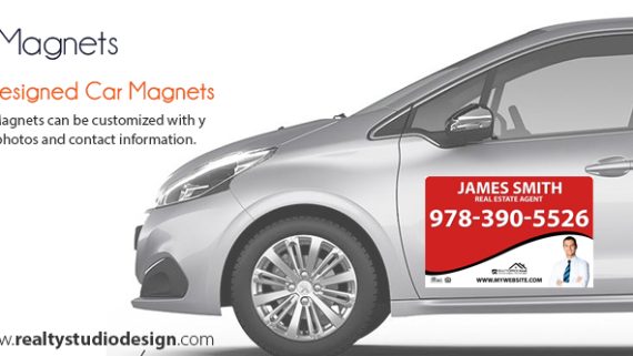 Real Estate Car Magnet Templates | Realtor Car Magnet Templates, Real Estate Agent Car Magnet Templates, Real Estate Broker Car Magnet Templates
