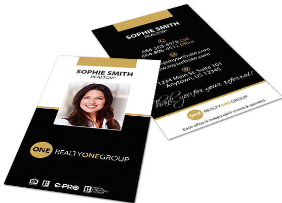 Realty One Group Cards, Realty One Group Business Cards, Realty One Group Agent Cards, CRealty One Group Broker Cards, Realty One Group Realtor Cards