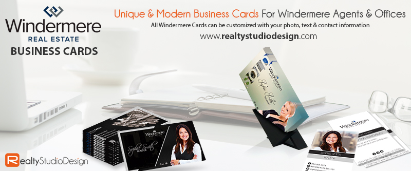 Windermere Business Card Templates | Windermere Business Cards, Windermere Cards, Modern Windermere Business Cards, Windermere Real Estate Cards