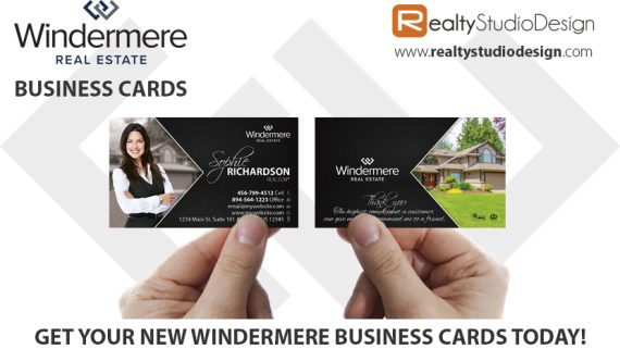 Windermere Business Cards, Windermere Realtor Business Cards, Windermere Agent Business Cards, Windermere Broker Business Cards, Windermere Office Cards
