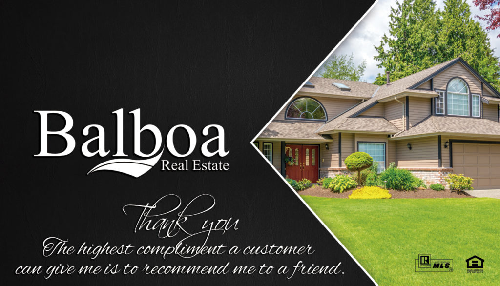 Balboa Real Estate Business Cards 35 Balboa Real Estate Cards