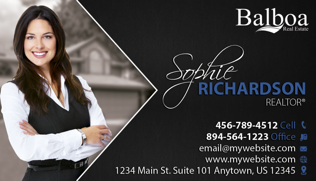 Balboa Real Estate Business Cards 35 Balboa Real Estate Cards