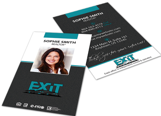 Exit Realty Cards, Exit Realty Business Cards, Exit Realty Business Card Template, Exit Realty Card Ideas, Exit Realty Business Card Printing