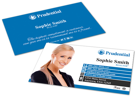 Prudential Cards, Prudential Business Cards, Prudential Business Card Template, Prudential Card Ideas, Prudential Business Card Printing