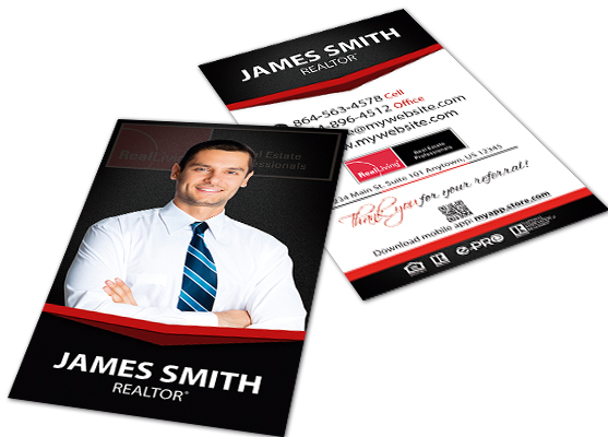 Real Living Cards, Real Living Business Cards, Real Living Business Card Template, Real Living Card Ideas, Real Living Business Card Printing