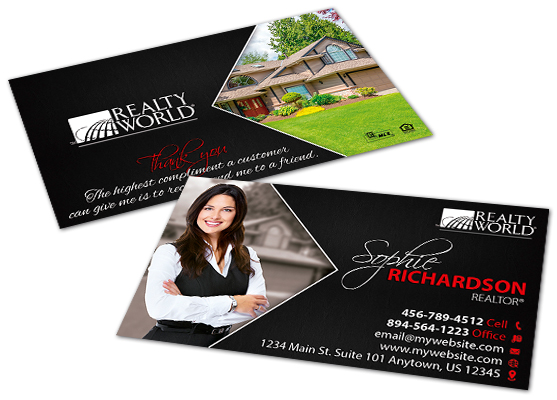 Realty World Cards, Realty World Business Cards, Realty World Business Card Template, Realty World Card Ideas, Realty World Business Card Printing