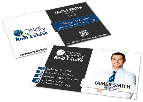 United Country Cards, United Country Business Cards, United Country Business Card Template, United Country Card Ideas, United Country Business Card Printing