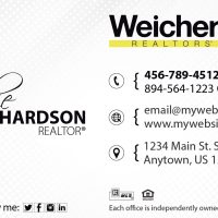 Weichert Realtors Cards, Weichert Realtors Business Cards, Weichert Agent Cards, Weichert Broker Cards