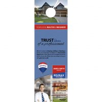 Remax Door Hangers Business Card Slits | Remax Door Hangers Tear Off Business Cards, Remax Door Hangers with Business Cards