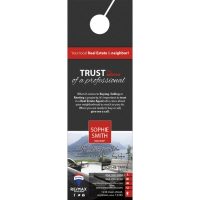 Remax Door Hangers Business Card Slits | Remax Door Hangers Tear Off Business Cards, Remax Door Hangers with Business Cards