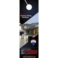 Remax Door Hangers Business Card Slits | Remax Door Hangers Tear Off Business Cards, Remax Door Hangers with Business Cards