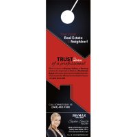 Remax Door Hangers Business Card Slits | Remax Door Hangers Tear Off Business Cards, Remax Door Hangers with Business Cards