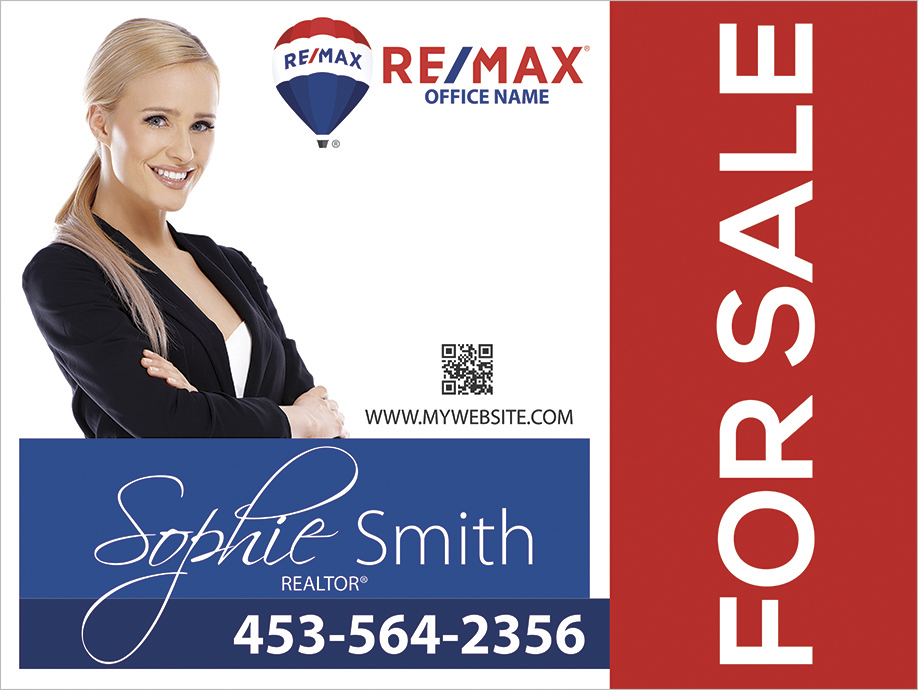 Remax Yard Signs, Remax Signs, Remax Agent Signs, Remax Realtor Signs