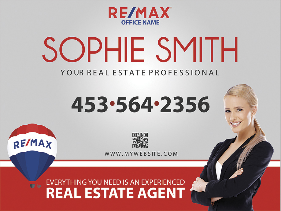 Remax Yard Signs, Remax Signs, Remax Agent Signs, Remax Realtor Signs
