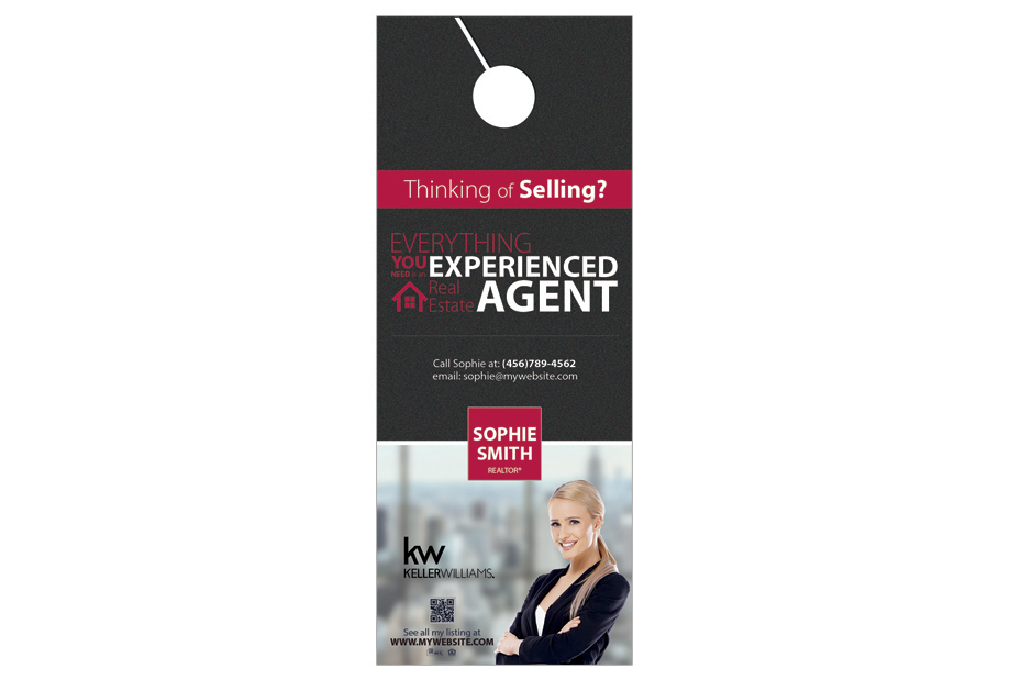 Keller Williams Door Hangers, Keller Williams Realtor Hangers, Keller Williams Agent Hangers, Keller Williams Office Hangers, Keller Williams Broker Hangers