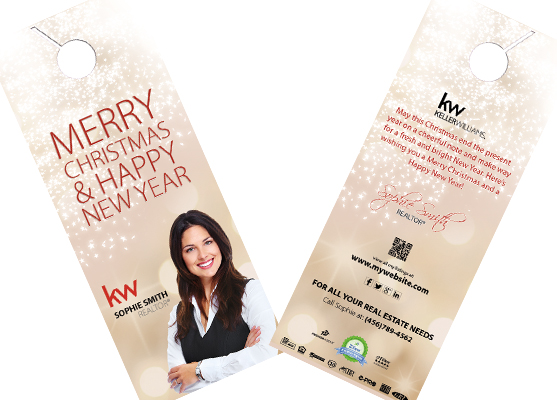 Keller Williams Christmas Door Hangers, Keller Williams Holiday Door Hangers, Keller Williams Holiday Door Hanger Templates, Keller Williams Holiday Door Hanger Designs, Keller Williams Holiday Door Hanger Printing and Keller Williams Holiday Door Hanger Ideas