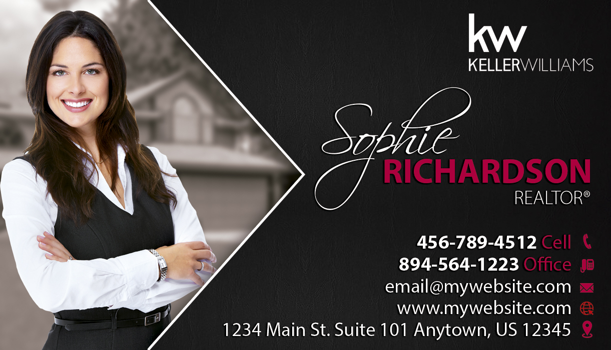 Keller Williams Business Card Magnets, Keller Williams Magnetic Cards, Keller Williams Magnets