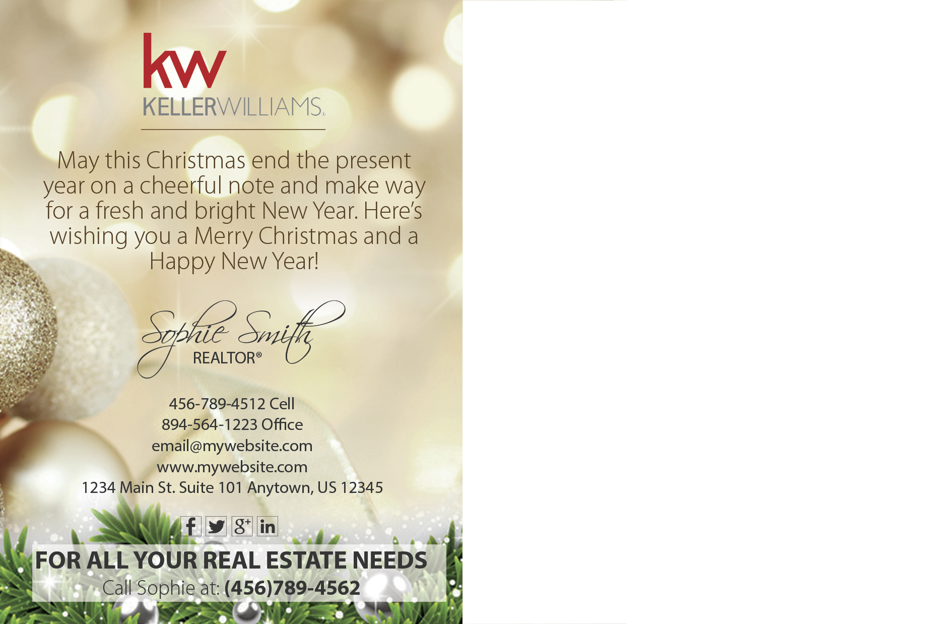 Keller Williams Holiday Postcards, Keller Williams Christmas Postcards, Keller Williams Realtor Holiday Postcards, Keller Williams Agent Holiday Postcards, Keller Williams Office Holiday Postcards, Keller Williams Broker Holiday Postcards