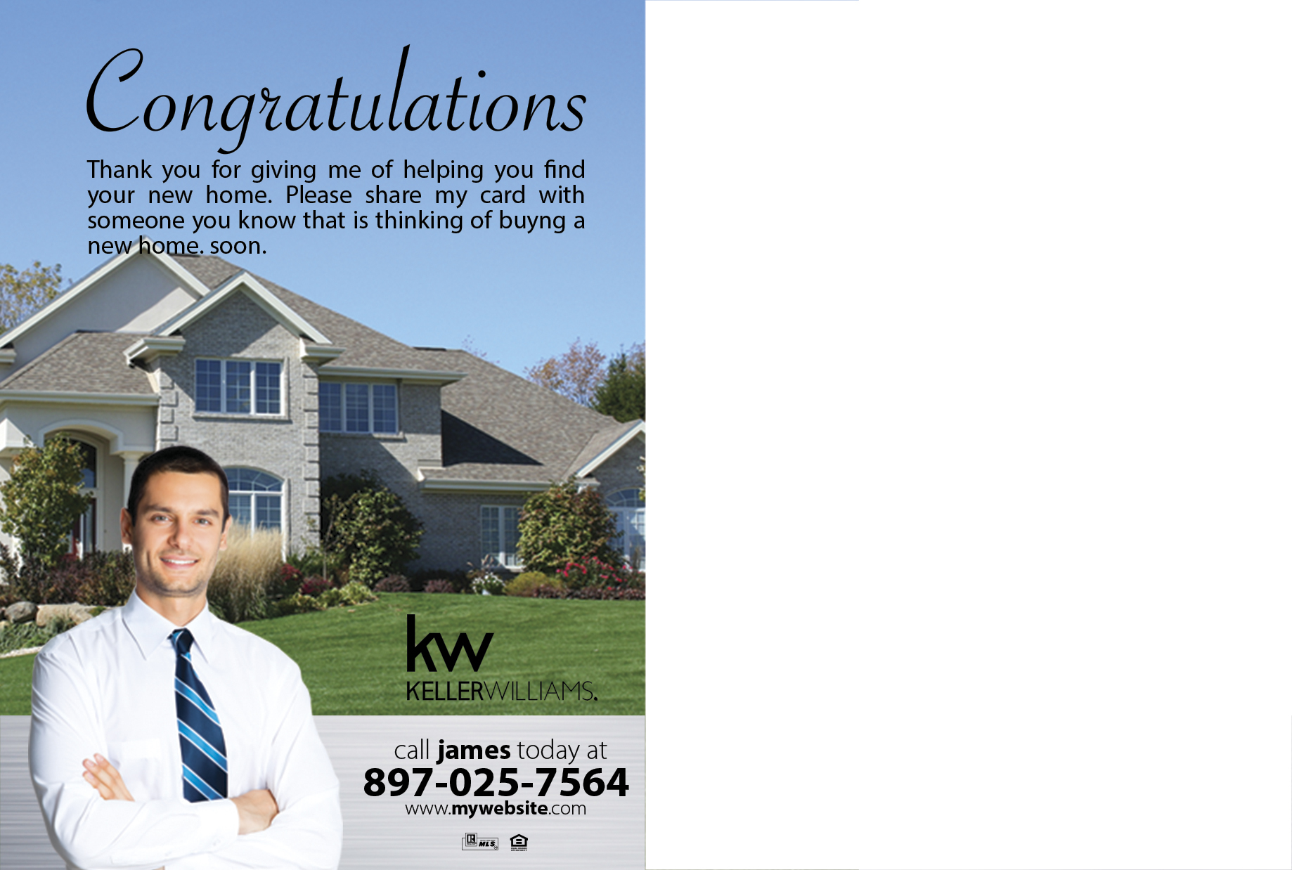 Keller Williams Postcards, Keller Williams Agent Postcards, Keller Williams Realtor Postcards, Keller Williams Broker Agent Postcards, Keller Williams Office Postcards