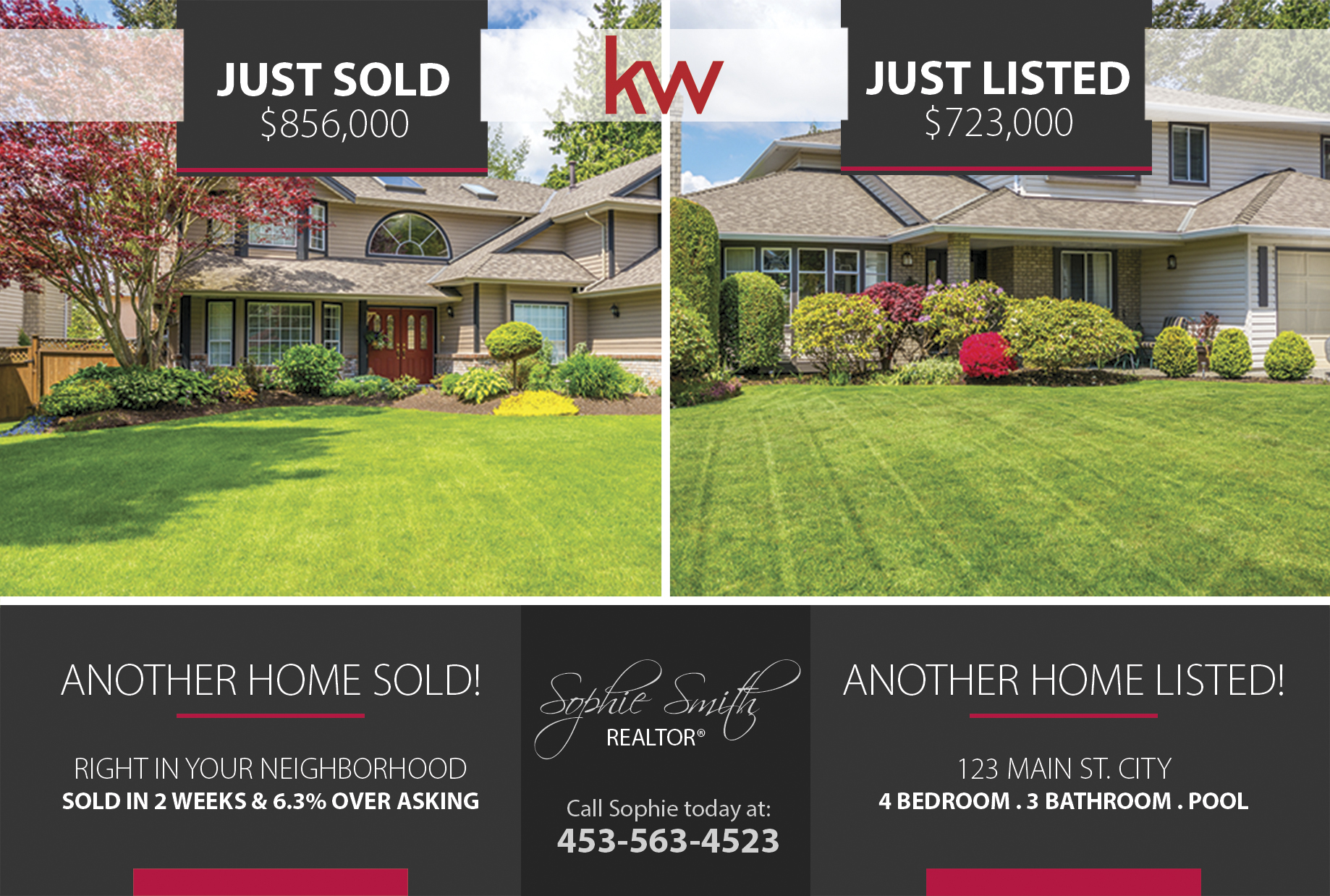 Keller Williams Postcards, Keller Williams Agent Postcards, Keller Williams Realtor Postcards, Keller Williams Broker Agent Postcards, Keller Williams Office Postcards