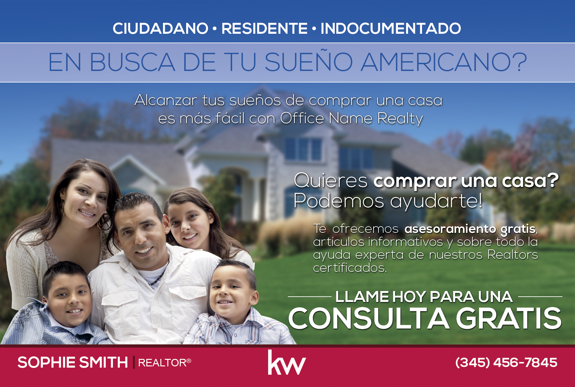 Keller Williams Postcards, Keller Williams Spanish Postcards, Keller Williams Agent Postcards, Keller Williams Realtor Postcards, Keller Williams Broker Agent Postcards, Keller Williams Office Postcards