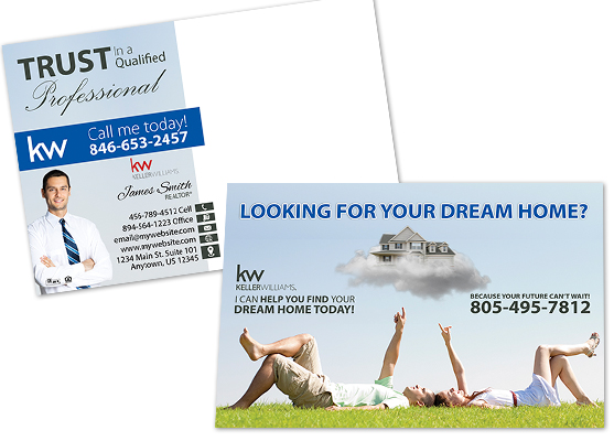 Keller Williams Postcards, Keller Williams Postcard Templates, Keller Williams Postcard Designs, Keller Williams Postcard Printing and Keller Williams Postcard Ideas