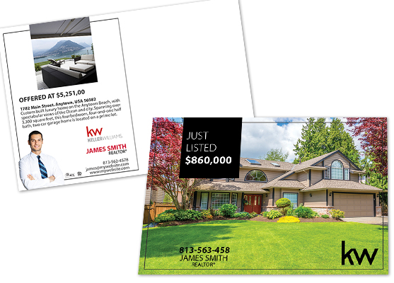 Keller Williams Postcards, Keller Williams Postcard Templates, Keller Williams Postcard Designs, Keller Williams Postcard Printing and Keller Williams Postcard Ideas