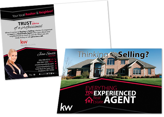 Keller Williams Postcards, Keller Williams Postcard Templates, Keller Williams Postcard Designs, Keller Williams Postcard Printing and Keller Williams Postcard Ideas