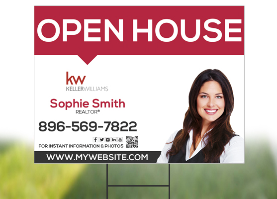 Keller Williams Yard Signs, Keller Williams Sign Printing | Keller Williams Sign Templates, Keller Williams Sign Designs, Keller Williams Sign Ideas