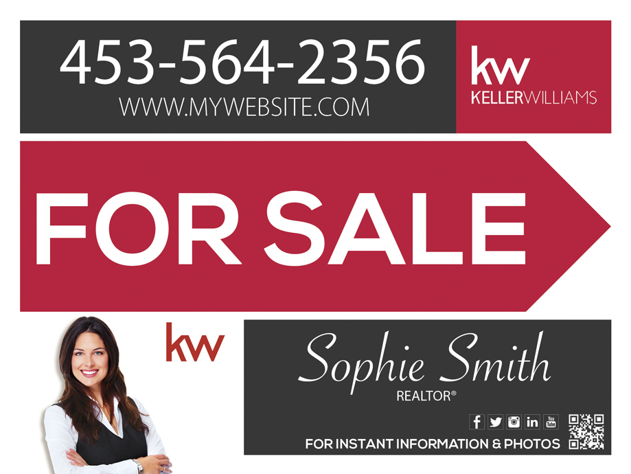 Keller Williams Yard Signs, Keller Williams Realtor Signs, Keller Williams Agent Signs, Keller Williams Broker Signs, Keller Williams Office Signs