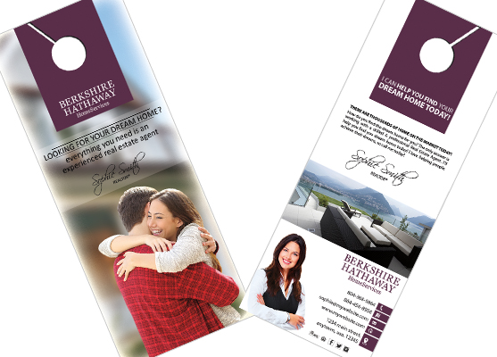 Berkshire Hathaway Door Hangers, Berkshire Hathaway Door Hanger Templates, Berkshire Hathaway Door Hanger designs, Berkshire Hathaway Door Hanger Printing and Berkshire Hathaway Door Hanger Ideas