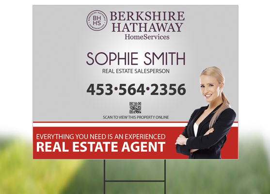 Berkshire Hathaway Signs, Berkshire Hathaway Yard Signs, Berkshire Hathaway Sign Templates, Berkshire Hathaway Sign designs, Berkshire Hathaway Sign Printing and Berkshire Hathaway Sign Ideas