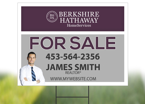 Berkshire Hathaway Signs, Berkshire Hathaway Yard Signs, Berkshire Hathaway Sign Templates, Berkshire Hathaway Sign designs, Berkshire Hathaway Sign Printing and Berkshire Hathaway Sign Ideas