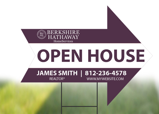 Berkshire Hathaway Arrow Signs, Berkshire Hathaway Yard Signs, Berkshire Hathaway Sign Templates, Berkshire Hathaway Sign designs, Berkshire Hathaway Sign Printing and Berkshire Hathaway Sign Ideas
