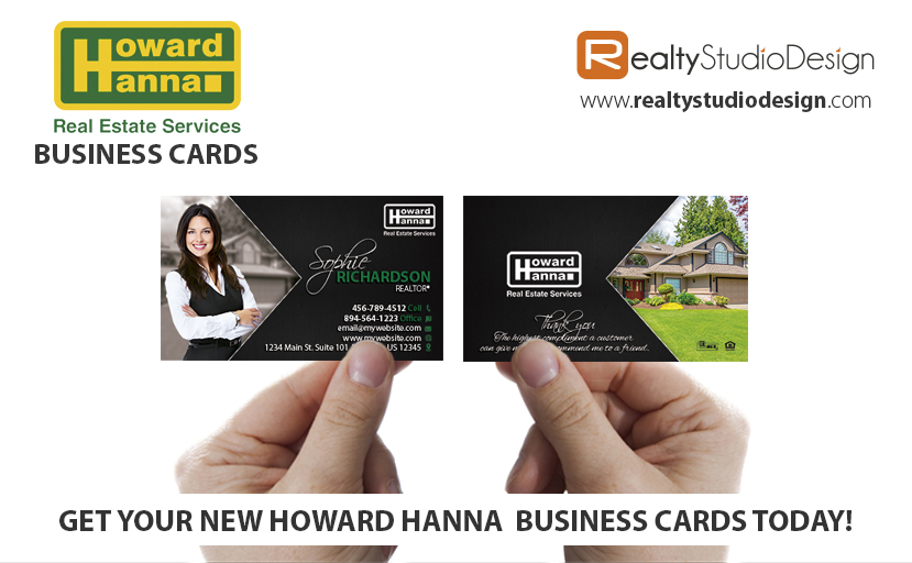 Howard Hanna Realty Business Cards, Howard Hanna Realty Cards