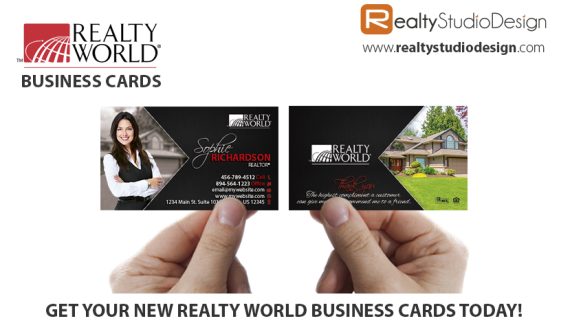 Realty World Modern Cards, Realty World Modern Realtor Cards, Realty World Modern Agent Cards, Realty World Modern broker Cards