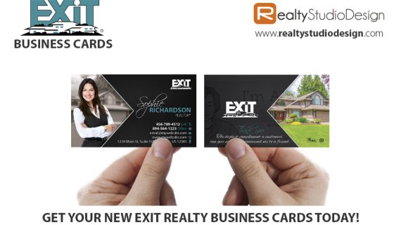 Exit Business Cards | Exit Business Card Printing, Exit Business Card Designs, Exit Business Card ideas, Exit Business Card Templates