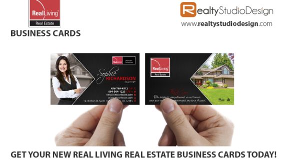 Real Living Real Estate Cards, Real Living Realtor Cards, Real Living Agent Cards, Real Living Broker Cards, Real Living Office Cards