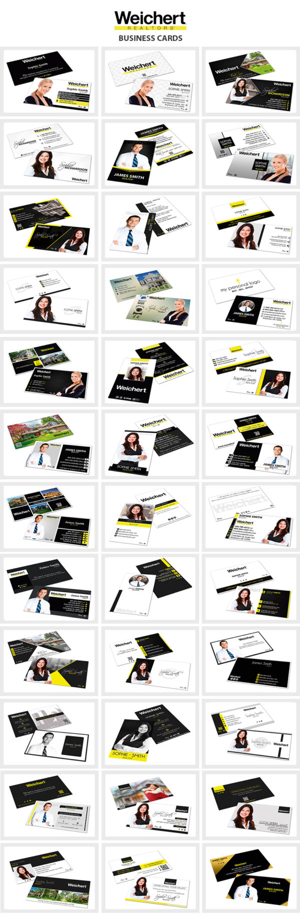 Weichert Realtors Card Templates Weichert Realtors Cards, Modern