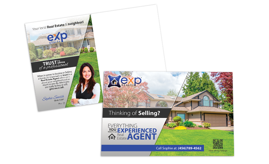 eXp Realty Postcards | eXp Realty Cards, eXp Realtor Postcards, eXp Realty Agent Postcards, eXp Realty Broker Postcards, eXp Realty Office Postcards