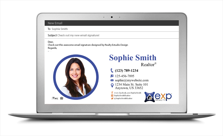 eXp Realty Email Signatures | eXp Realty Email Signature Templates, eXp Realty Email Signature Designs, eXp Realty Email Signature Ideas