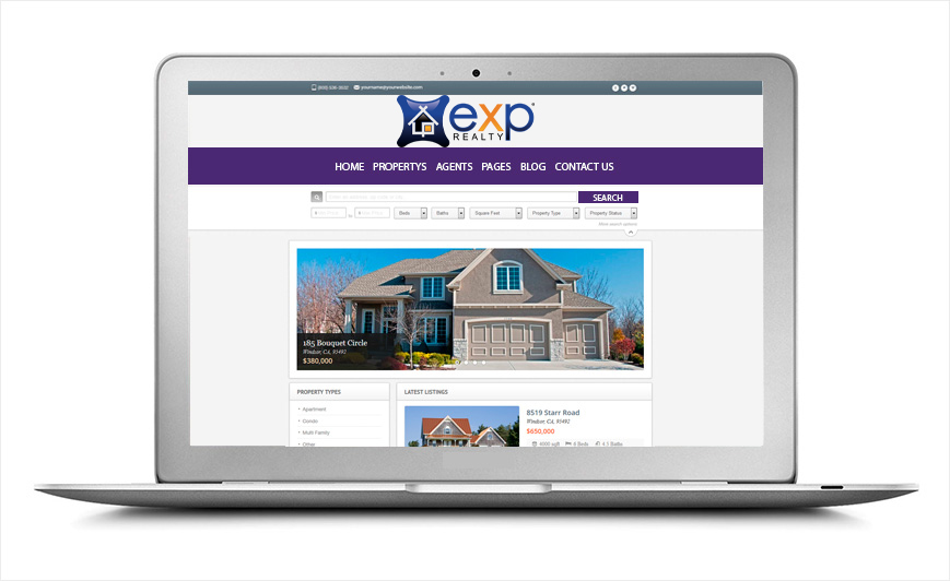 eXp Realty Websites | eXp Realty Website Templates, eXp Realty Website Designs, eXp Realty Website Ideas, eXp Realtor Websites, eXp Realty Office Websites